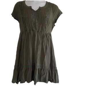 Torrid Olive Green Dress